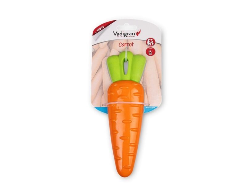 VDG TPR Popcorn Carrot kramtukas šuniui 20cm – pilt 2
