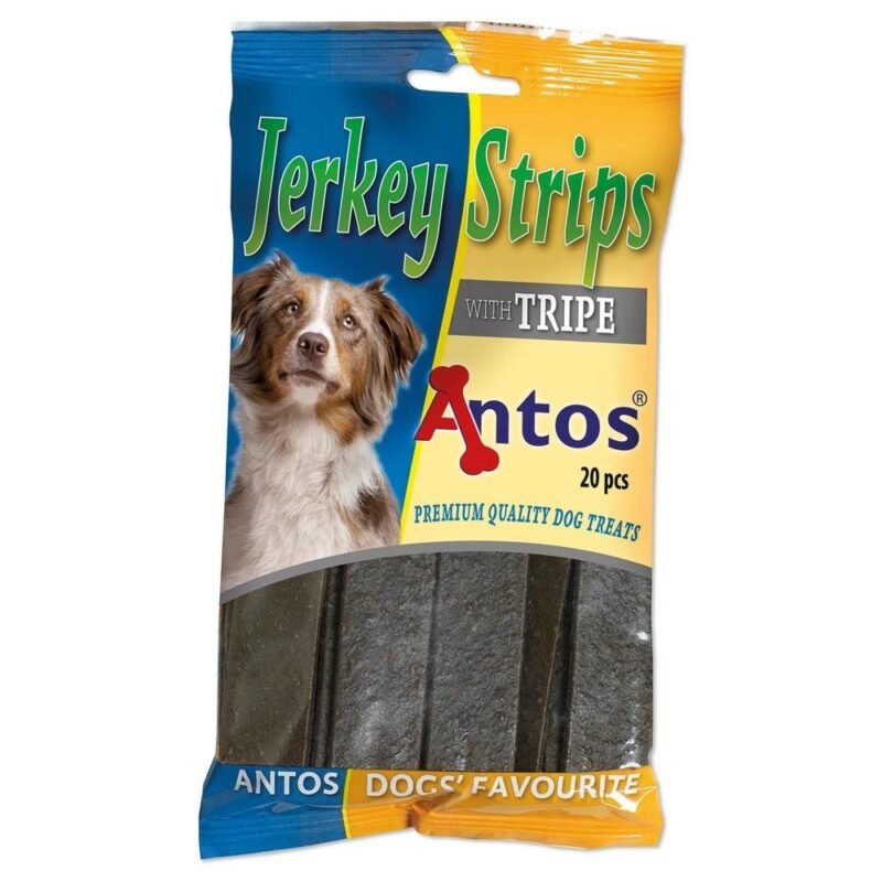 ANTOS Jerkey Strips Tripe Plokštelės Su Žarnokais