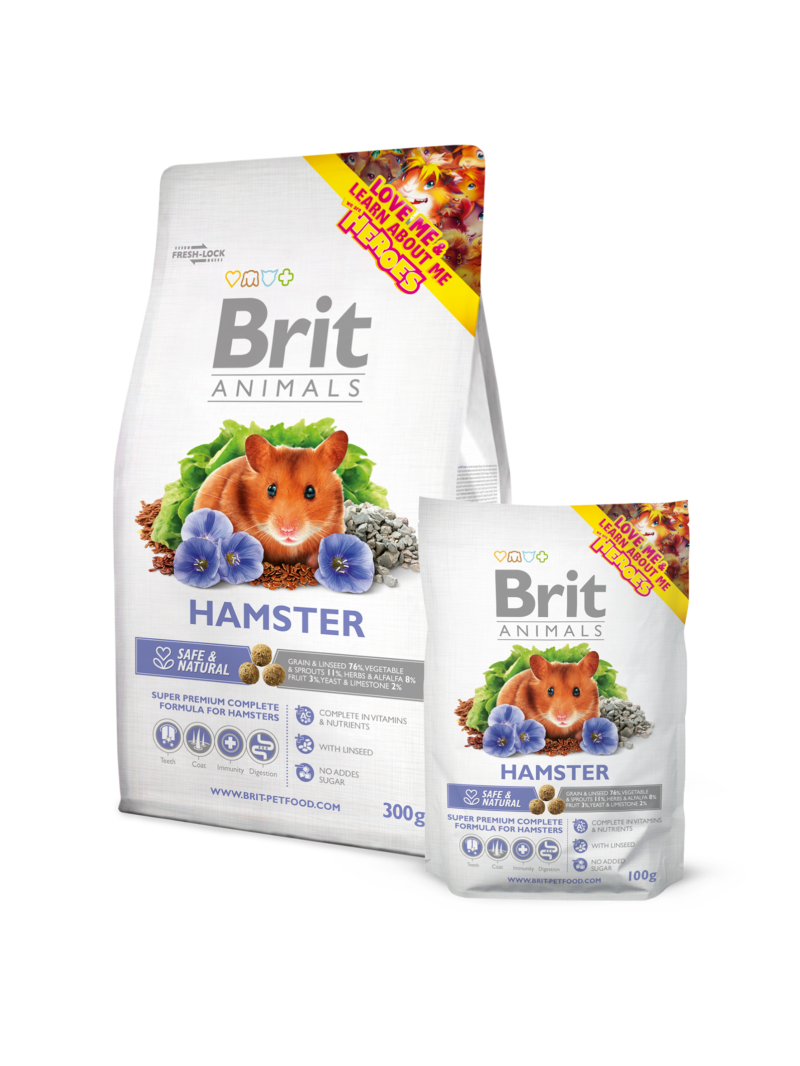Brit Animals maistas žiurkėnams 300g