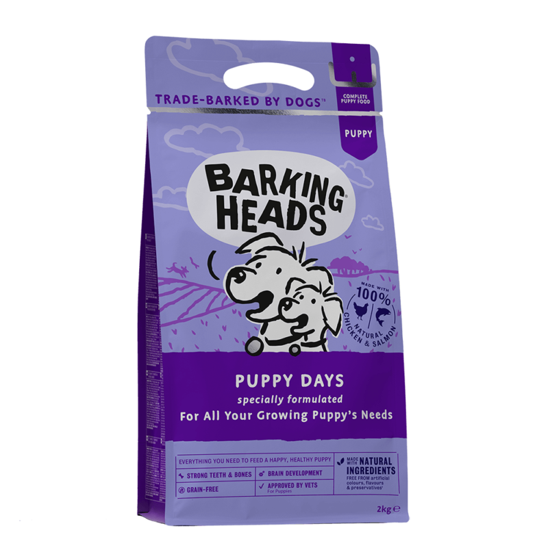 BARKING HEADS PUPPY DAYS GRAIN FREE 2-6kg – pilt 2