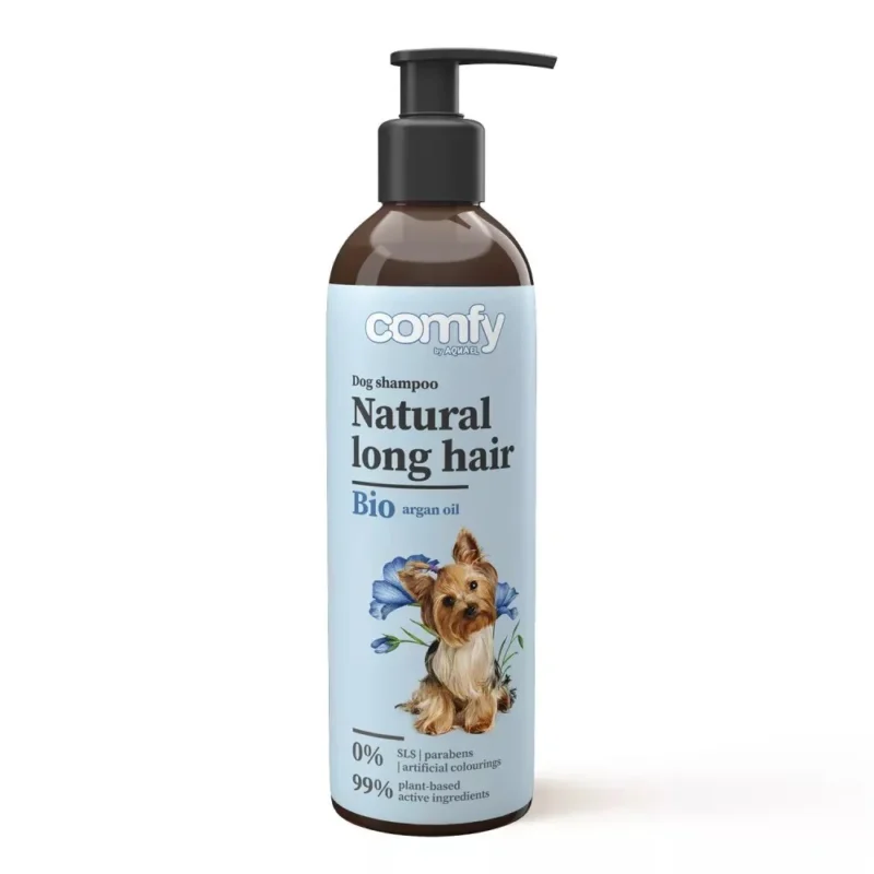 Comfy šampūnas ilgaplaukiams šunims Natural Long Hair, 0.25 ml