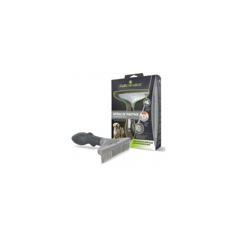 Furminator Grooming Rake - Šukos Storam Kailiui (Besisukantys Dantukai)