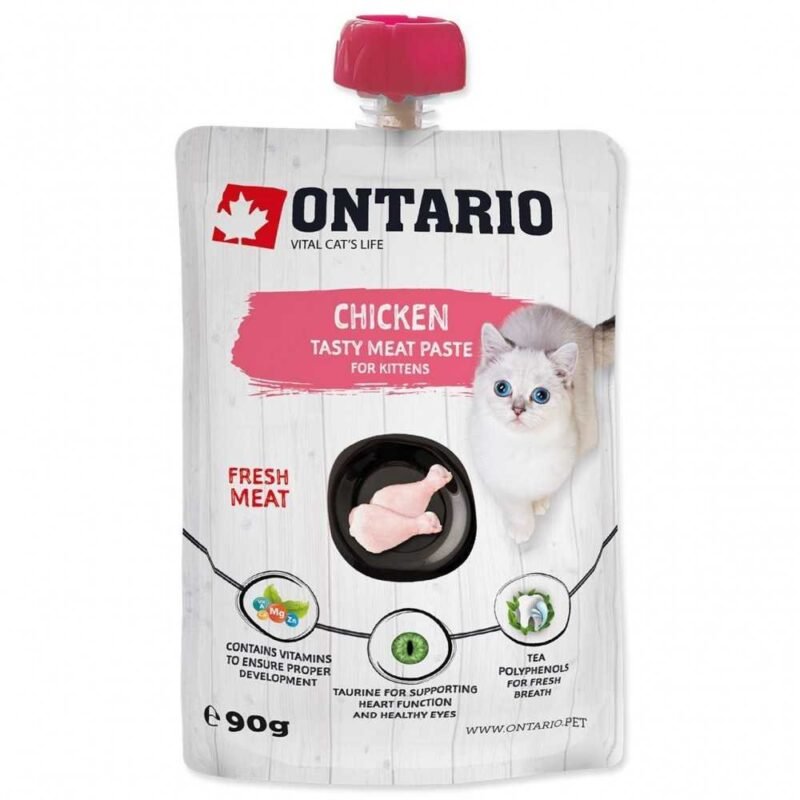 ONTARIO KITTEN CHICKEN FRESH MEAT PASTE 90G